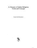 Tapa de A glossary of Indian religious terms and concepts
