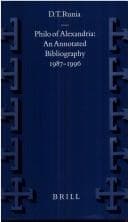 Tapa de Philo of Alexandria