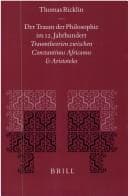 Tapa de Der Traum der Philosophie im 12. Jahrundert