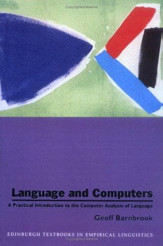 Tapa de Language and computers