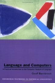 Tapa de Language and computers