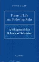 Tapa de Forms of Life and Following Rules