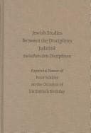 Tapa de Jewish studies between the disciplines