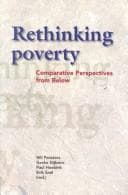 Tapa de Rethinking poverty