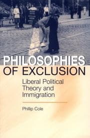 Tapa de Philosophies of exclusion