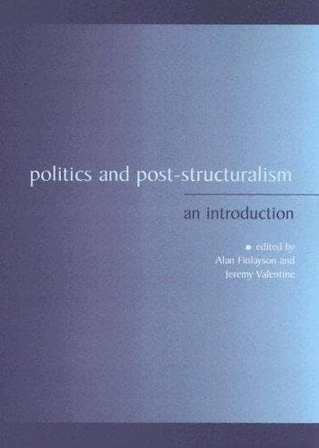 Tapa de Politics and post-structuralism