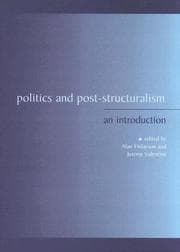Tapa de Politics and post-structuralism