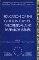 Tapa de Education of the gifted in Europe