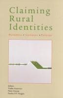 Tapa de Claiming rural identities