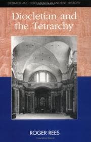 Tapa de Diocletian and the Tetrarchy (Debates and Documents in Ancient History)
