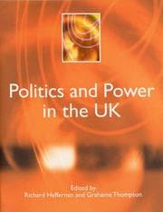 Tapa de Politics and Power in the UK
