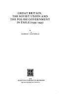 Tapa de Great Britain, the Soviet Union, and the Polish Government in Exile (1939-1945)