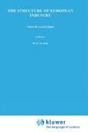 Tapa de The Structure of European industry