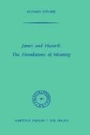 Tapa de James and Husserl