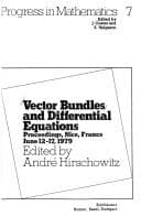 Tapa de Vector bundles and differential equations