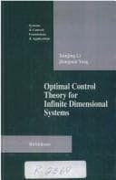 Tapa de Optimal control theory for infinite dimensional systems