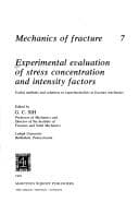 Tapa de Experimental evaluation of stress concentration and intensity factors