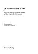 Tapa de Im Wettstreit Der Werte