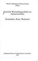 Tapa de Deutsche Wirtschaftsgeschichte im Industriezeitalter