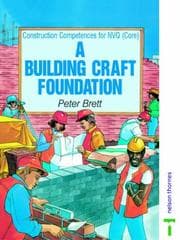 Tapa de Building Craft Foundation (Construction Compentences for NVQ)