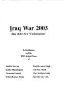 Tapa de Iraq war 2003