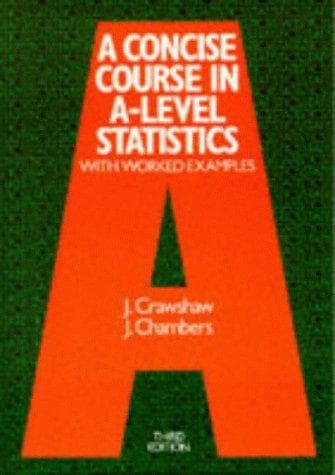 Tapa de Concise Course in A-Level Statistics