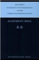 Tapa de Algemeen deel