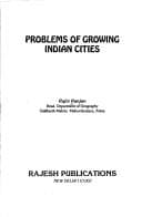 Tapa de Problems of growing Indian cities