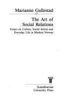 Tapa de The art of social relations