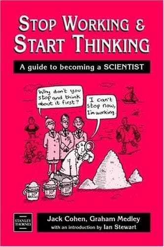 Tapa de Stop Working and Start Thinking
