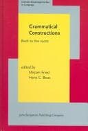 Tapa de Grammatical constructions