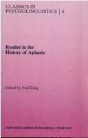 Tapa de Reader in the History of Aphasia