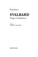Tapa de Svalbard