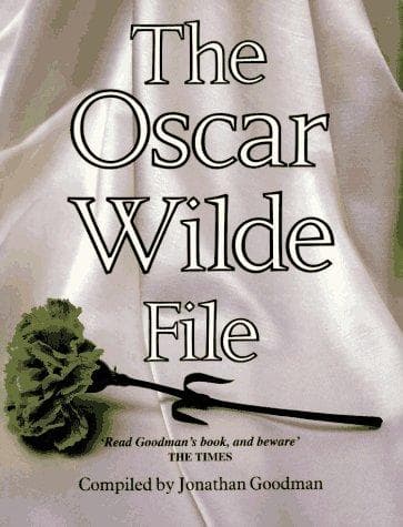 Tapa de The Oscar Wilde File