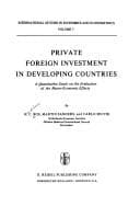 Tapa de Private foreign investment in developing countries