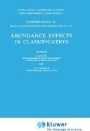 Tapa de Abundance effects in classification