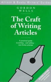 Tapa de The Craft of Writing Articles (Allison & Busby Writers' Guides)
