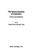 Tapa de The Summer Institute of Linguistics