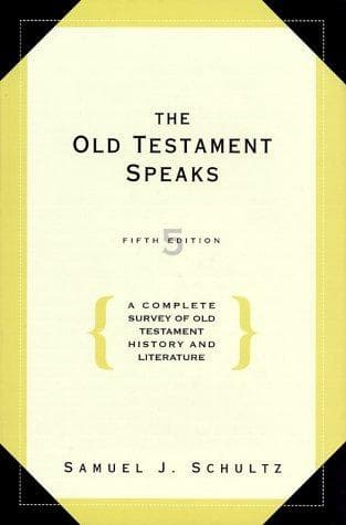 Tapa de The Old Testament speaks