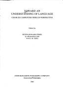 Tapa de Toward an Understanding of Language