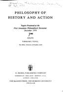 Tapa de Philosophy of History and Action