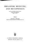 Tapa de Organism, medicine, and metaphysics