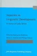 Tapa de Inquiries in Linguistic Development