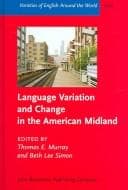 Tapa de Language variation and change in the American midland