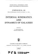 Tapa de Internal kinematics and dynamics of galaxies