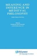 Tapa de Meaning and Inference in Medieval Philosophy