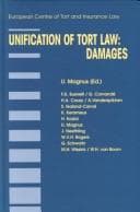 Tapa de Unification of tort law