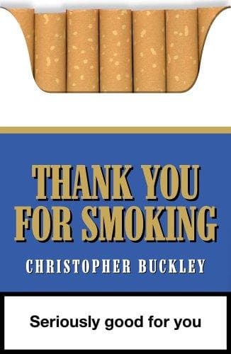 Tapa de Thank You for Smoking