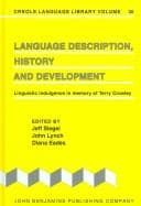 Tapa de Language Description, History and Development