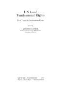 Tapa de UN law/fundamental rights